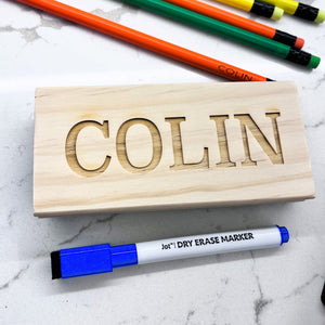 Back To School Custom Dry Eraser for Phonics and Math