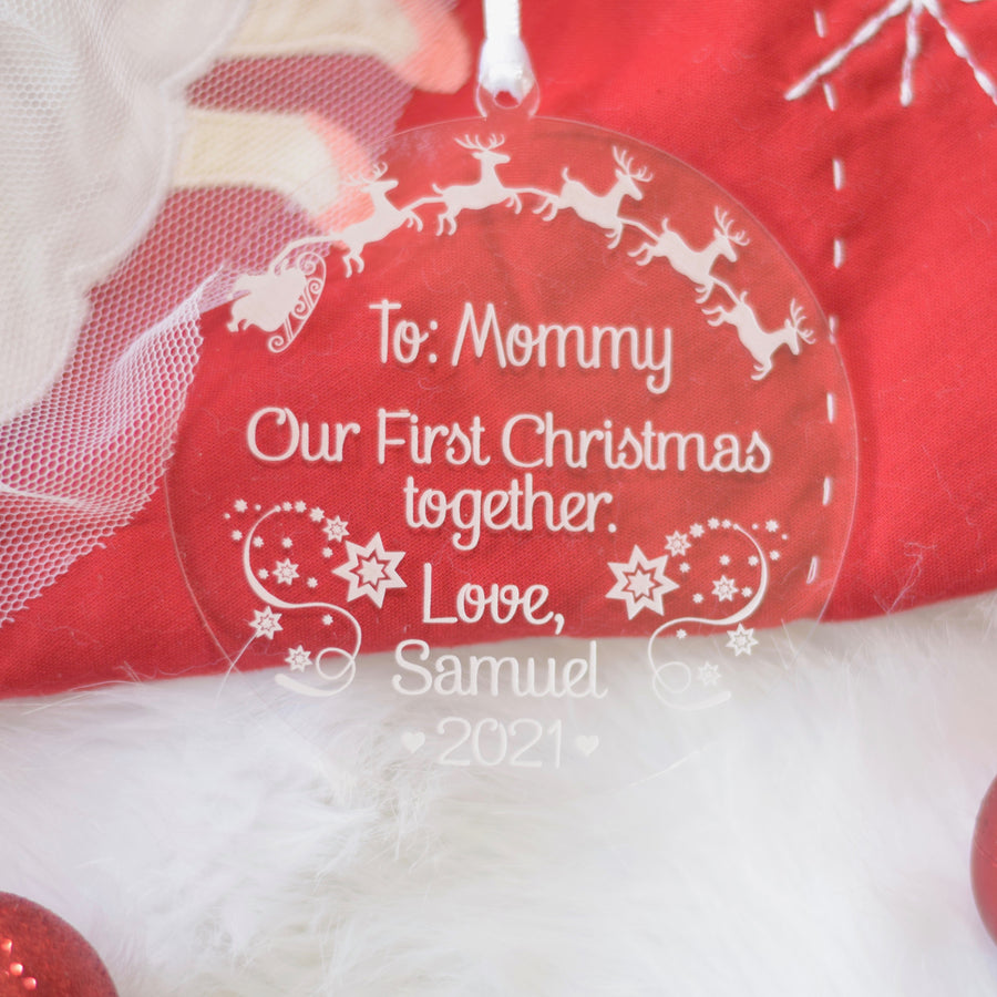 New Mom Gift Personalized Ornament