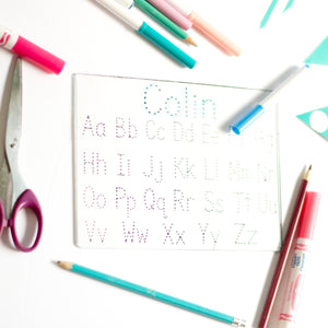 Alphabet Tracing Dry Erase Board, Classroom Gift for Teacher