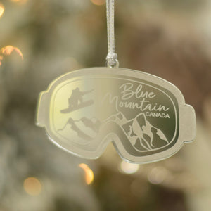 Snowboarding Christmas Tree Ornament, Snowboarder Gifts