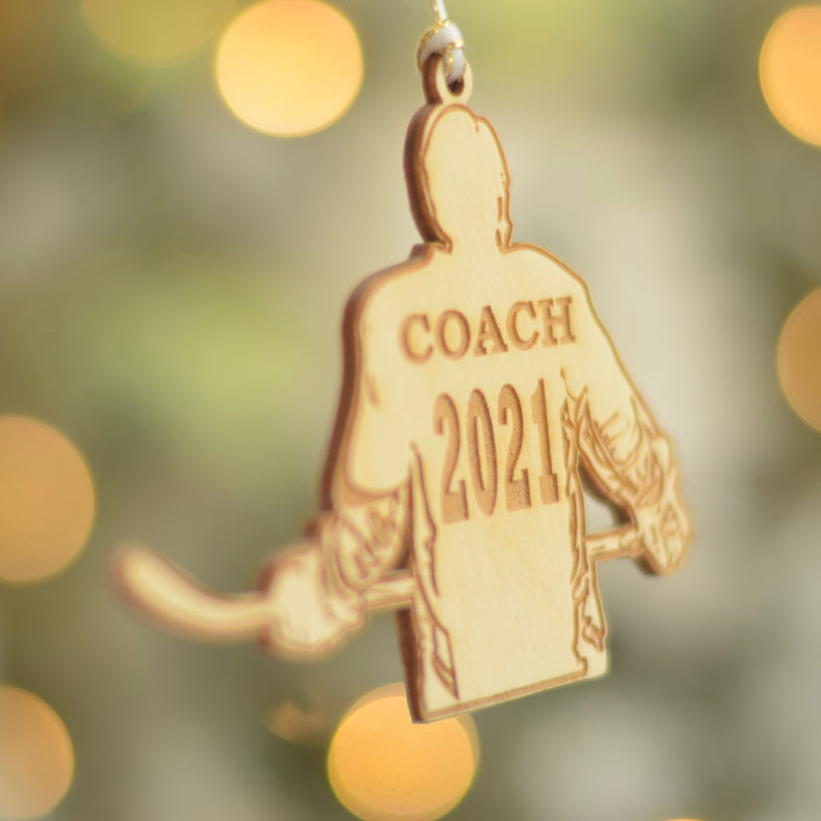 Coach 2021 Hockey Ornament