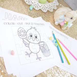 Easter Coloring Pages, Easter Activity Pages