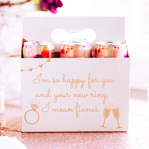 Funny gift for her for engagement, bridal shower or bachelorette party.