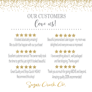 Our Customers love us Reviews for Sugar Crush Co