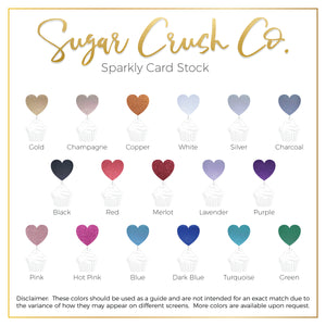 Sugar Crush Co Card Stock Options