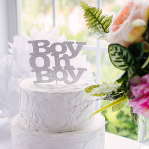 Boy Oh Boy Cake Topper For Baby Shower