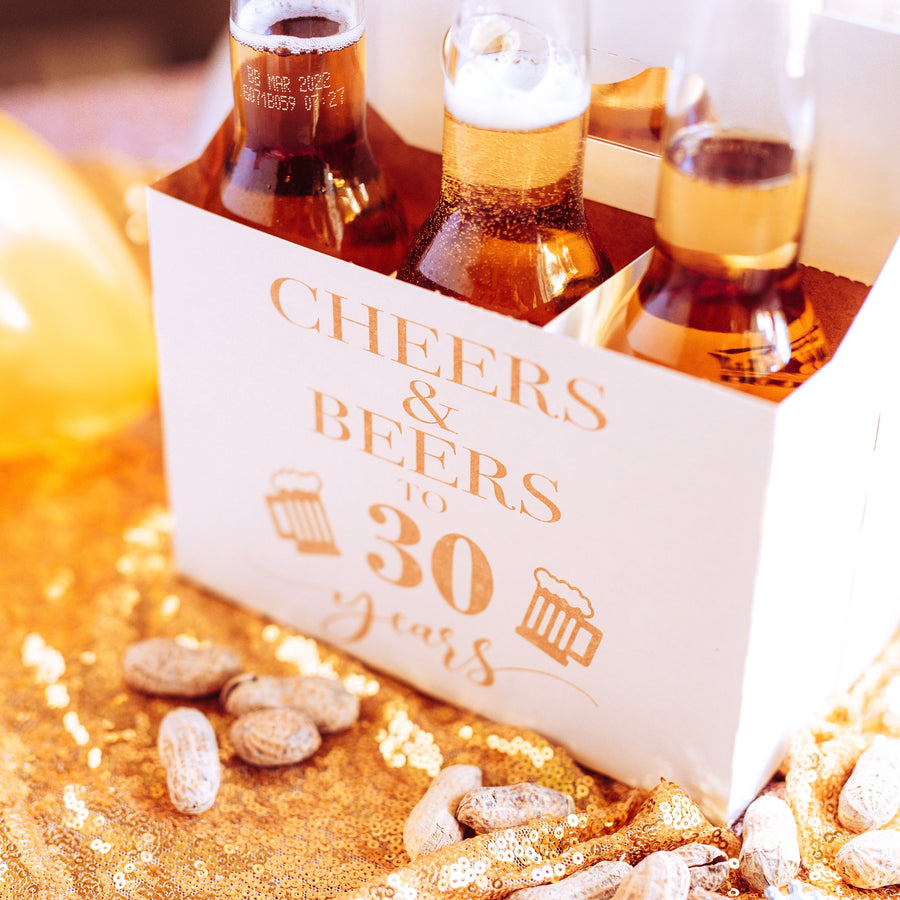 Cheers and beers to 30 Years Birthday Card