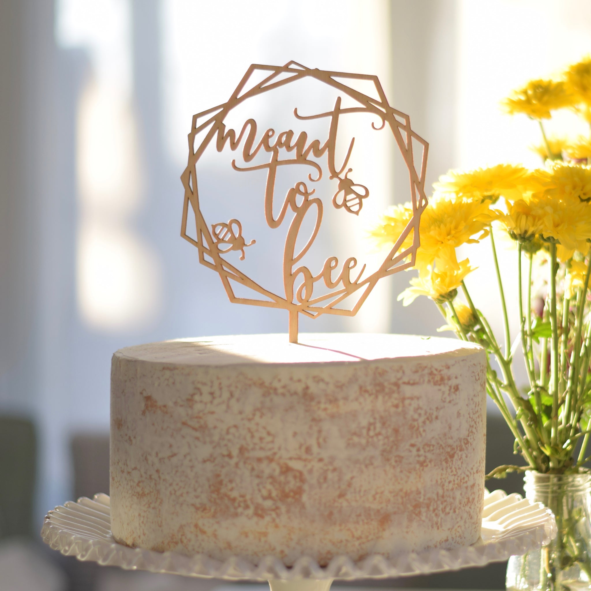 Bee Cake Topper 